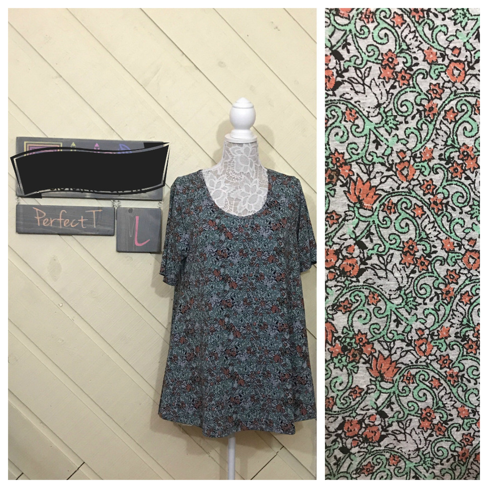 NWT LuLaRoe Large Perfect Tee